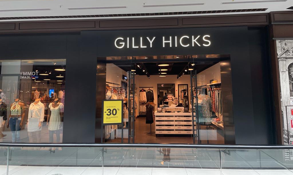 Gilly Hicks strappy longline bralette